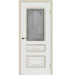 Дверь деревянная межкомнатная эмаль Трио Грейс бел В2 Уз2